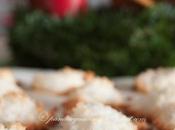 Biscotti natale: Kokosmakronen (Christmas cookies: Kokosmakronen)