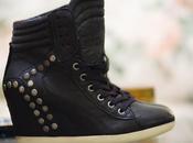 [NEW Wedges studded sneakers