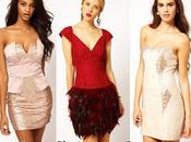 Asos Party Style: burgundy, black gold, perfect Christmas dresses