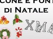 Icone font Natale gratis creare bigliettini abbellire proprio desktop