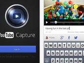 YouTube capture registrare caricare video mobile