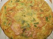 Frittata agli asparagi curry