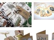Gift Guide wrapping paper tags