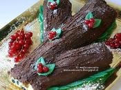 Ramo Natale crema pasticcera ganache cioccolato: buche noel