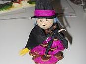 BRICOLAGE: Befana ottenuta pigna