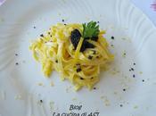 TAGLIATELLE STRETTE CAVIALE LIMONE Ricetta afrodisiaca( forse…)