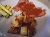 Roastbeef naturale salsa mediterranea