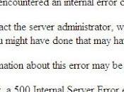 Errore Internal Server Error dopo aggiornamento WordPress Aruba
