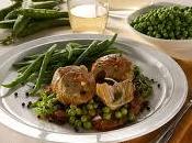 Cucina economica: Pesce palombo piselli menta