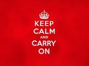 keep calm carry
