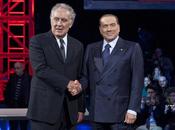 Social Santoro botto Berlusconi anche Facebook Twitter