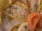 Barchette Brisèe salmone limone