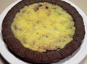 Torta cioccolato crema marmellata