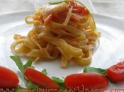 Lasagnette pomodorini, taleggio rucola