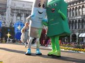 Venezia, Carnevale ecocompatibile, arrivano Voltonio Bidonia