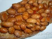 Crostone pane tostato fagioli piccanti