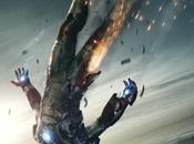 Tony Stark precipita cielo nuovo poster Iron
