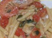 Penne zucchine,gamberetti pomodorini