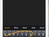 Swype smartphone