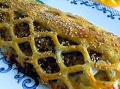 Strudel verza lenticchie rete sfoglia