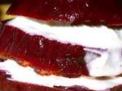 Barbabietole forno ripiene cipolla burrata