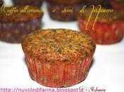 Muffin all'arancia semi papavero