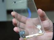 primo telefono trasparente arrivando