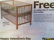 Ikea regala culla agli innamorati Valentino