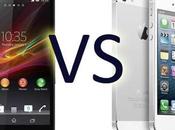 Video confronto Sony Xperia iPhone