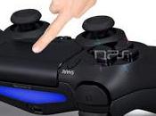 Playstation touch panel Dualshock cliccare