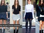 SHOP LOOK minigonna-pantalone Zara ricreare stile Christine Centenera