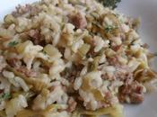 Risotto… Carciofi, Salsiccia Patate!!!