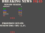 Elezioni Politiche 2013: Proiezioni Senato Veneto EMG: +5,3%