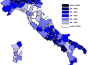 Distribuzione Voti Provincia: Centrodestra