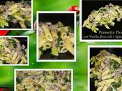 Pennette piccanti vitello broccoli spinaci