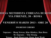 Concerto "Voci della Corea"