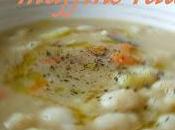 Zuppa fagioli tondini Tavo