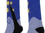 Starry Night Knee Socks