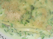 Lasagne bianche alle zucchine gamberetti