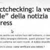 WP-Factchecking: verifica “sociale” della notizia WordPress