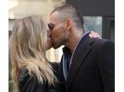 Simone Giancola Veridiana Mallmann: bacio appassionato Milano