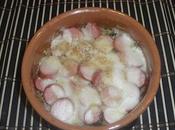 Terrina wurstel patate