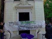 Ravenna, bara dell’università nella tomba Dante