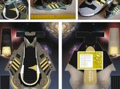 Adidas print paper shoe