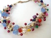 Collana girocollo 'Primavera fiori'-corda giulia-sicilia -...