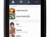 LINE Messanger Asha Touch.