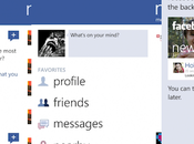 Facebook aggiorna windows phone