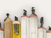 Diem Chau: Pencil Crayon Sculptures