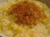 Risotto bottarga, arancia porri