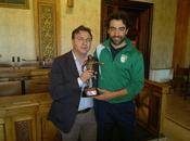 pangrazio premia l'avezzano calcio